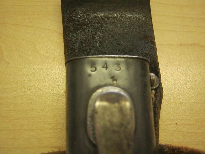 German WW2 K98 Mauser bayonet.